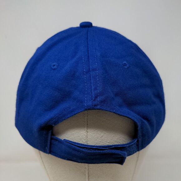 Main Gate Men's Strapback Hat Blue Embroidered Indianapolis Colts Logo - Picture 5 of 8